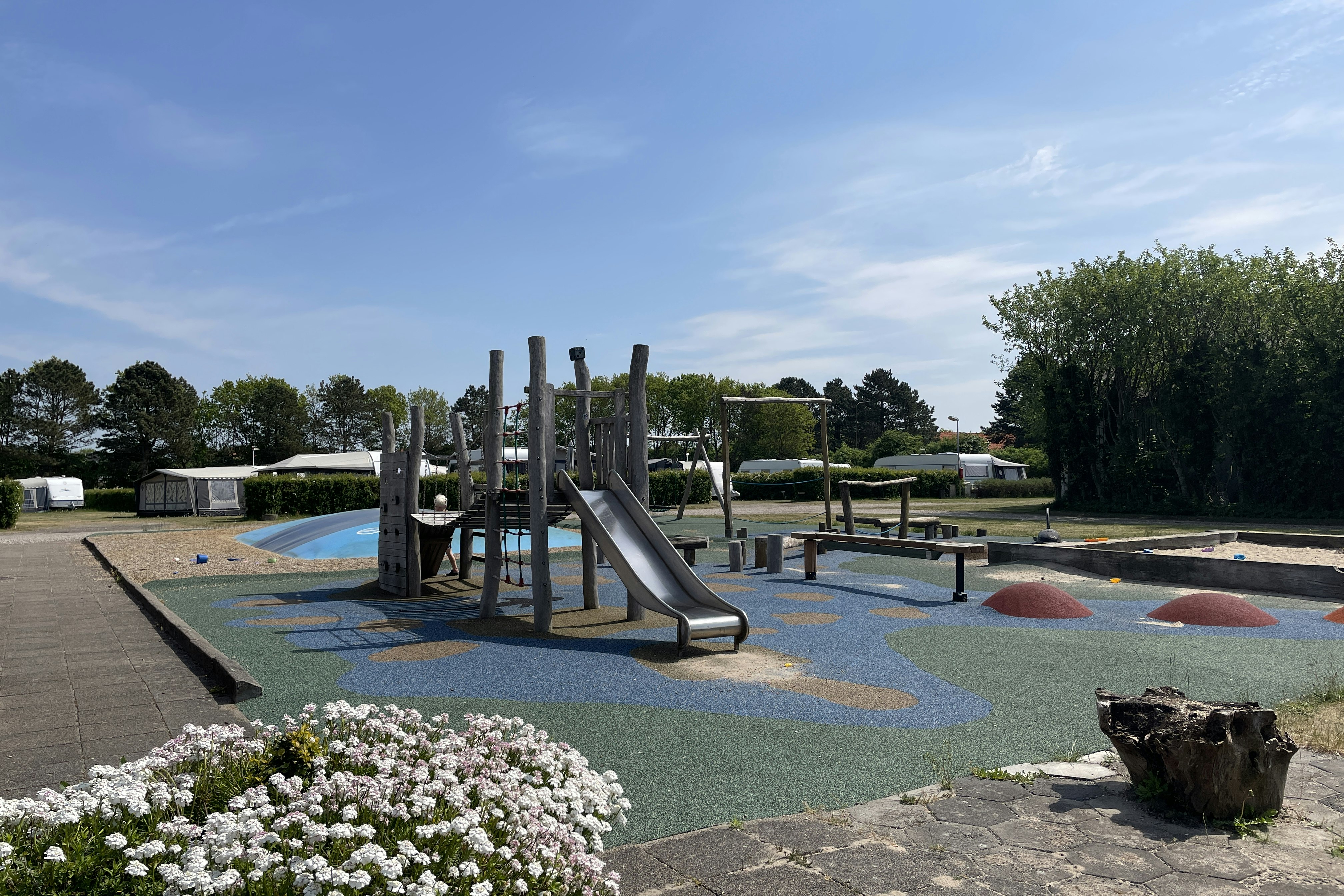 Løgstør Camping  - Kinderspielplatz auf dem Campingplatz