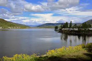 Lillehammer Camping - Aussicht auf das Wasser