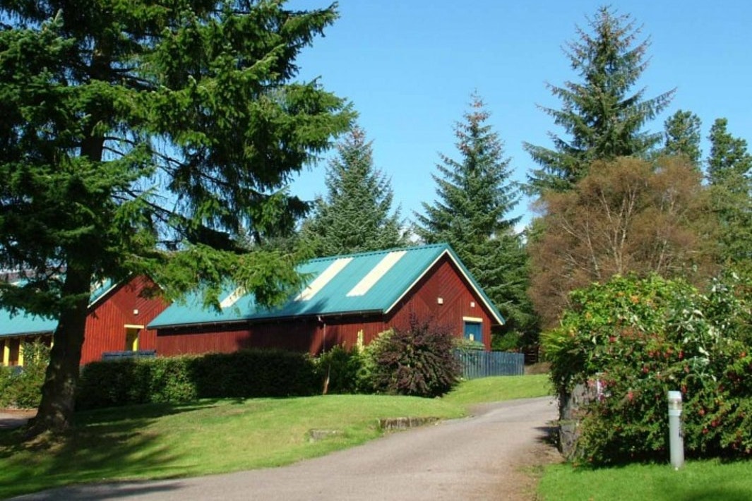 Linnhe Lochside Holidays -  Eingang des Campingplatz