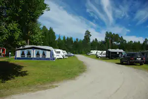 Lits Camping - Wohnwagenstellplätze im Grünen auf dem Campingplatz