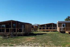 Lodges de Blois-Chambord - Mobilheime auf dem Campingplatz