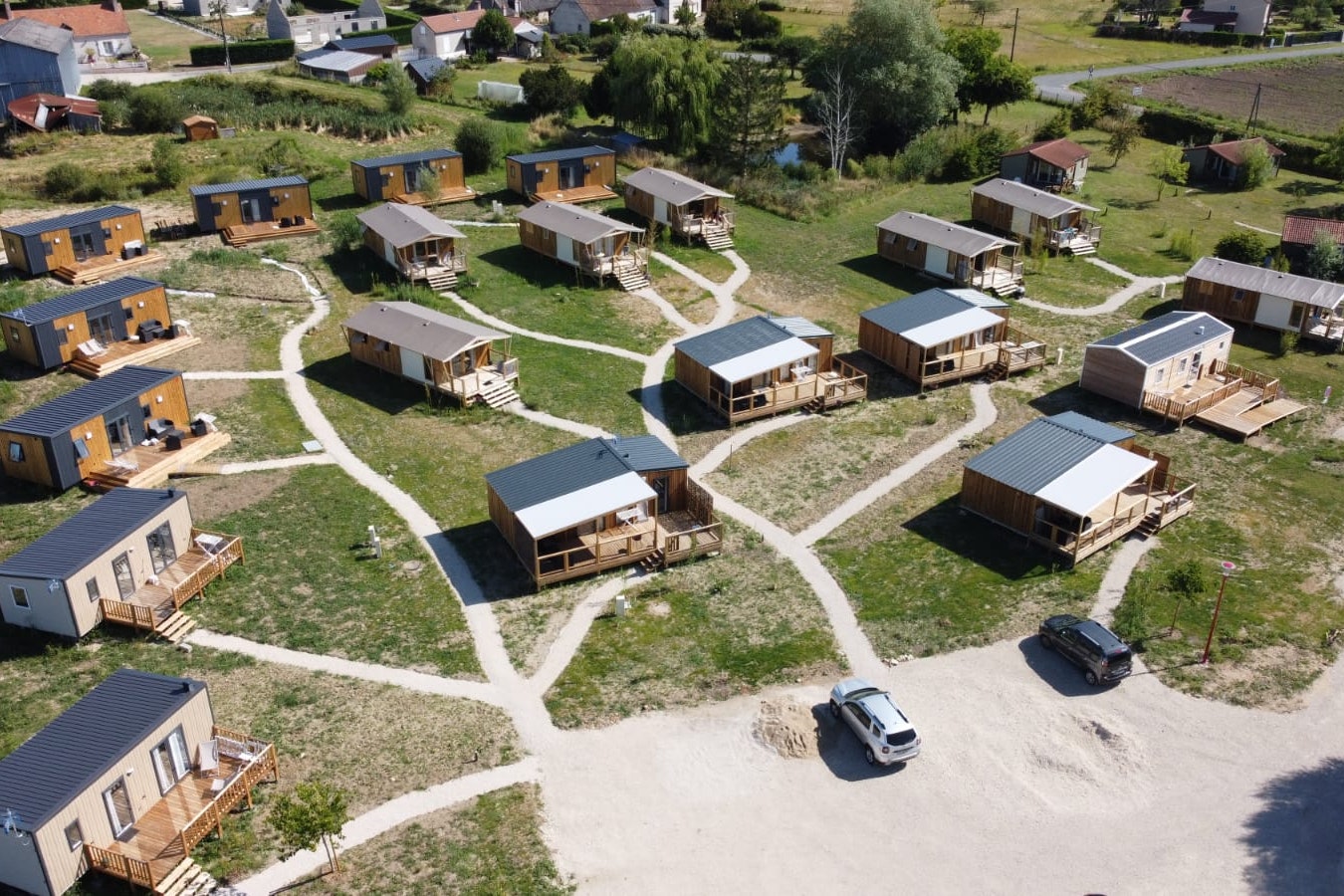 Lodges de Blois-Chambord  - Mobilheime auf dem Campingplatz