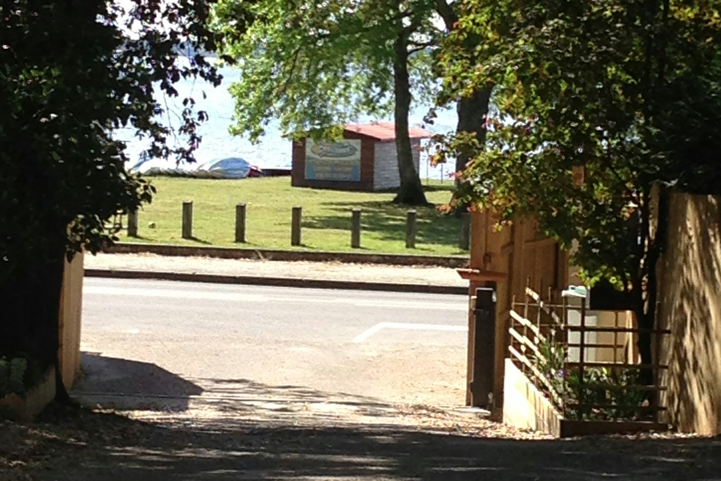 Lodging le Lac - Eingang des Campingplatzes