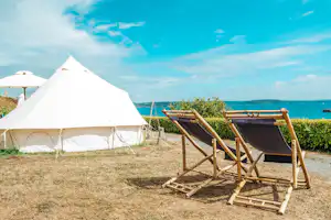 Lodg’ing Nature Camp Crozon - Glamping-Zelt mit Blick auf das Wasser