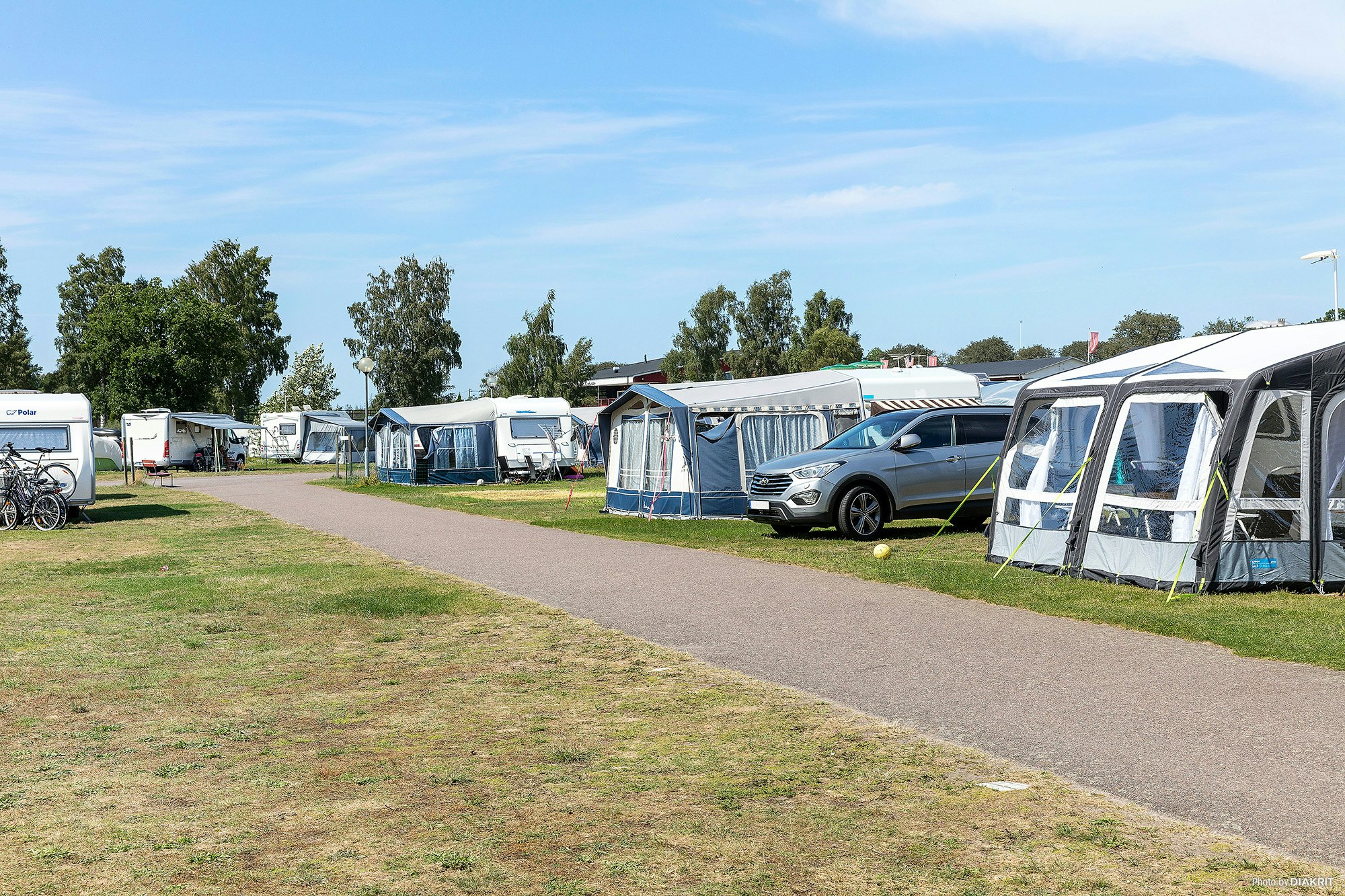 First Camp Löttorp – Öland  Löttorps Camping - Standplätze auf dem Campingplatz