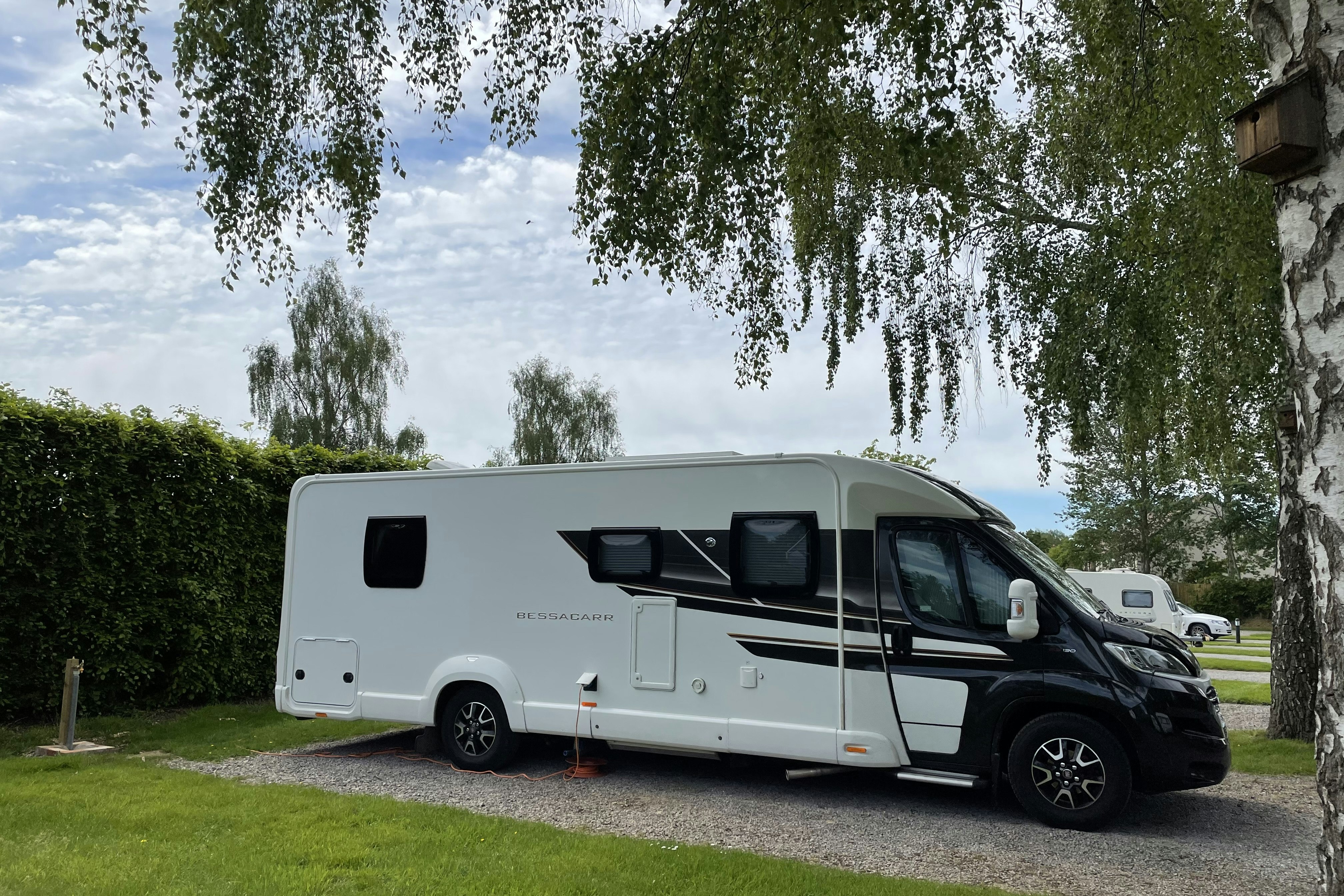 Long Hazel Park - Standplätze auf dem Campingplatz