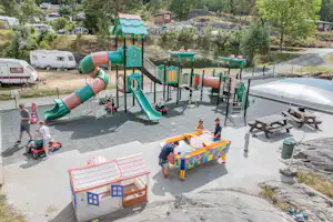 Lovisenberg Campingdrift AS Lovisenberg Familiencamping - Kinderspielplatz auf dem Campingplatz