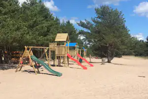 Mändjala Camping - Spielplatz vom Campingplatz am Strand an der Ostsee