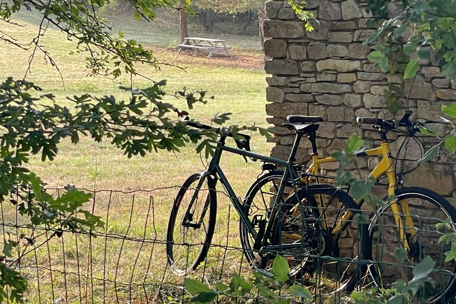 Magnone Vacance - Fahrräder auf dem Campingplatz