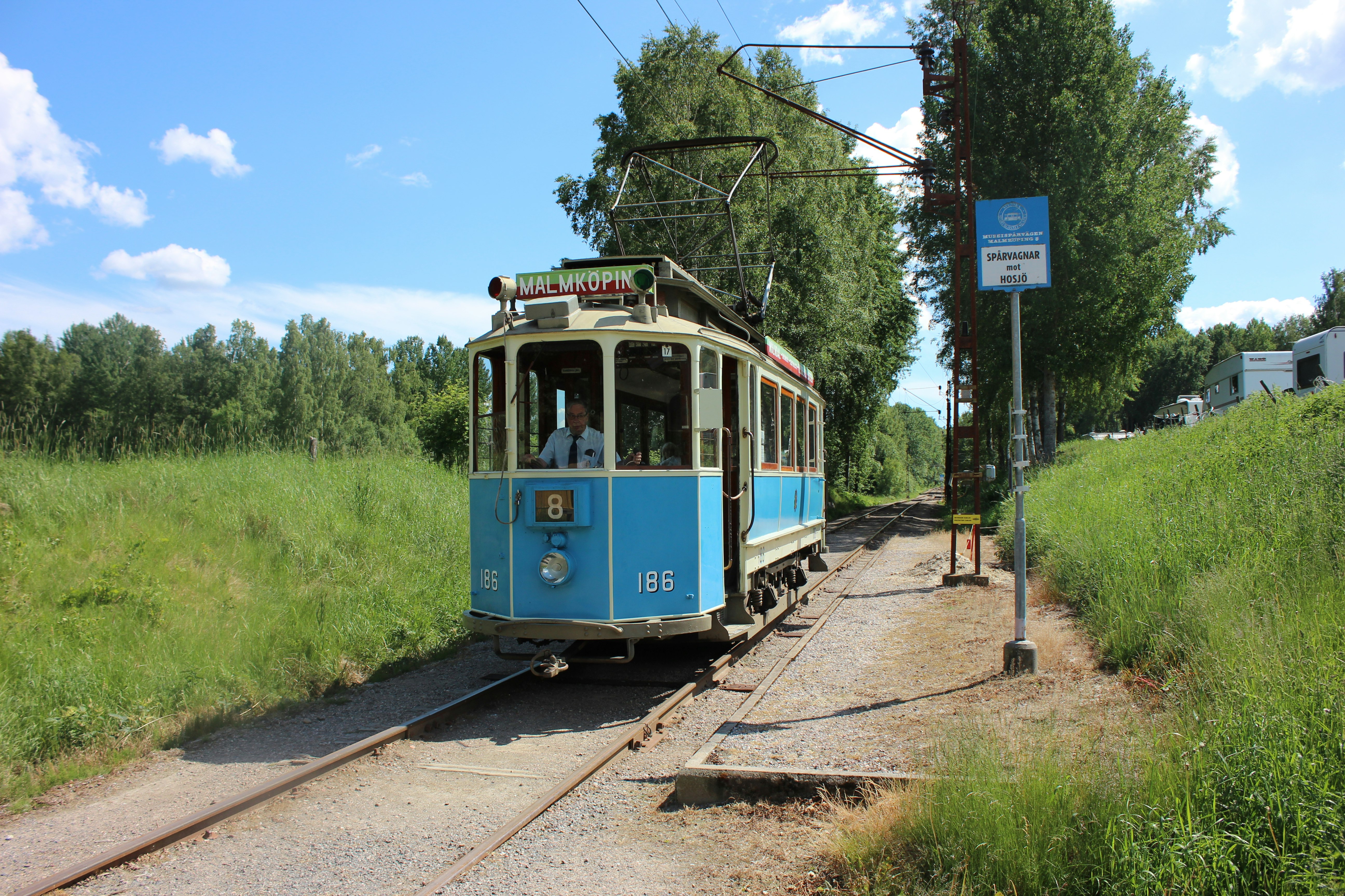 Malmköpings Bad & Camping - Bahn am Campingplatz