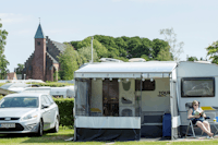 Maribo Sø Camping - Wohnmobil- und  Wohnwagenstellplätze auf der Wiese