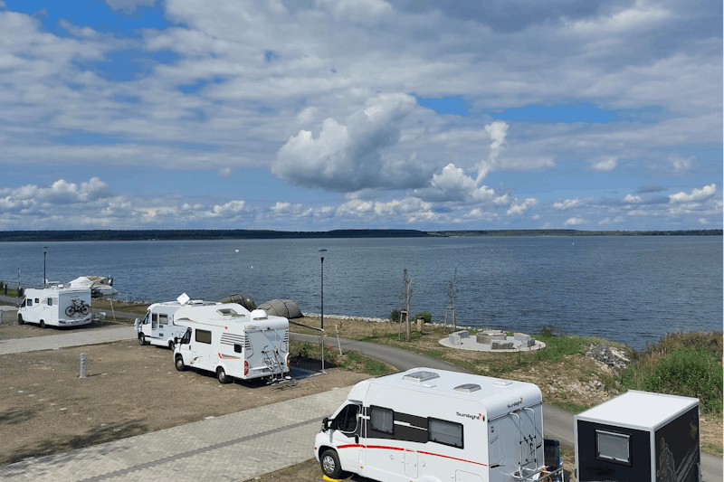 Marina-Camping Geierswalder See  - Stellplätze auf dem Campingplatz
