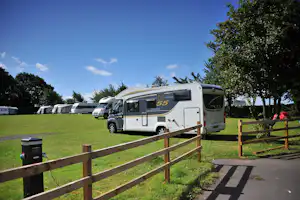 Market Rasen Racecourse - Wohnmobil auf dem Stellplatz