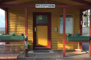 Meißners Sonnencamp - Rezeption auf dem Campingplatz an der Ostsee
