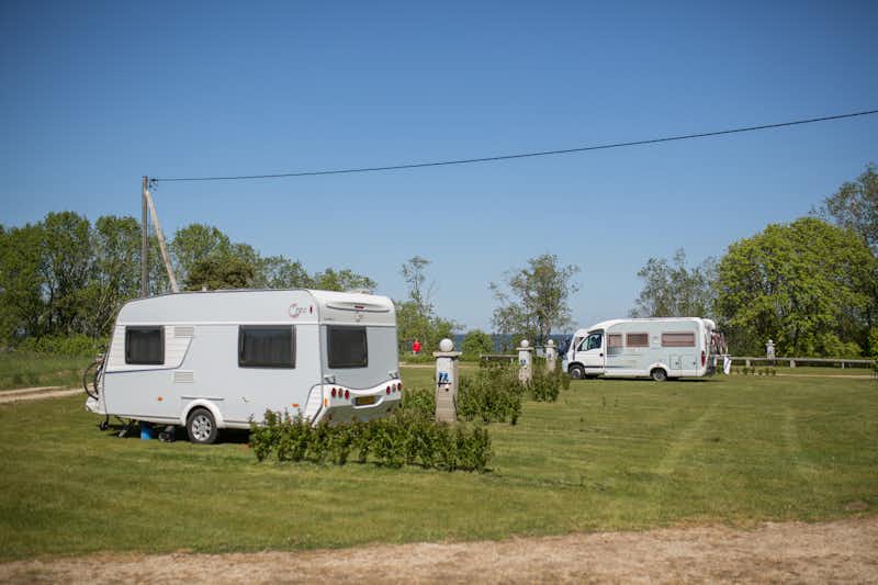 Mereoja Camping - Wohnwagenstellplatz mit Blick auf die Ostsee