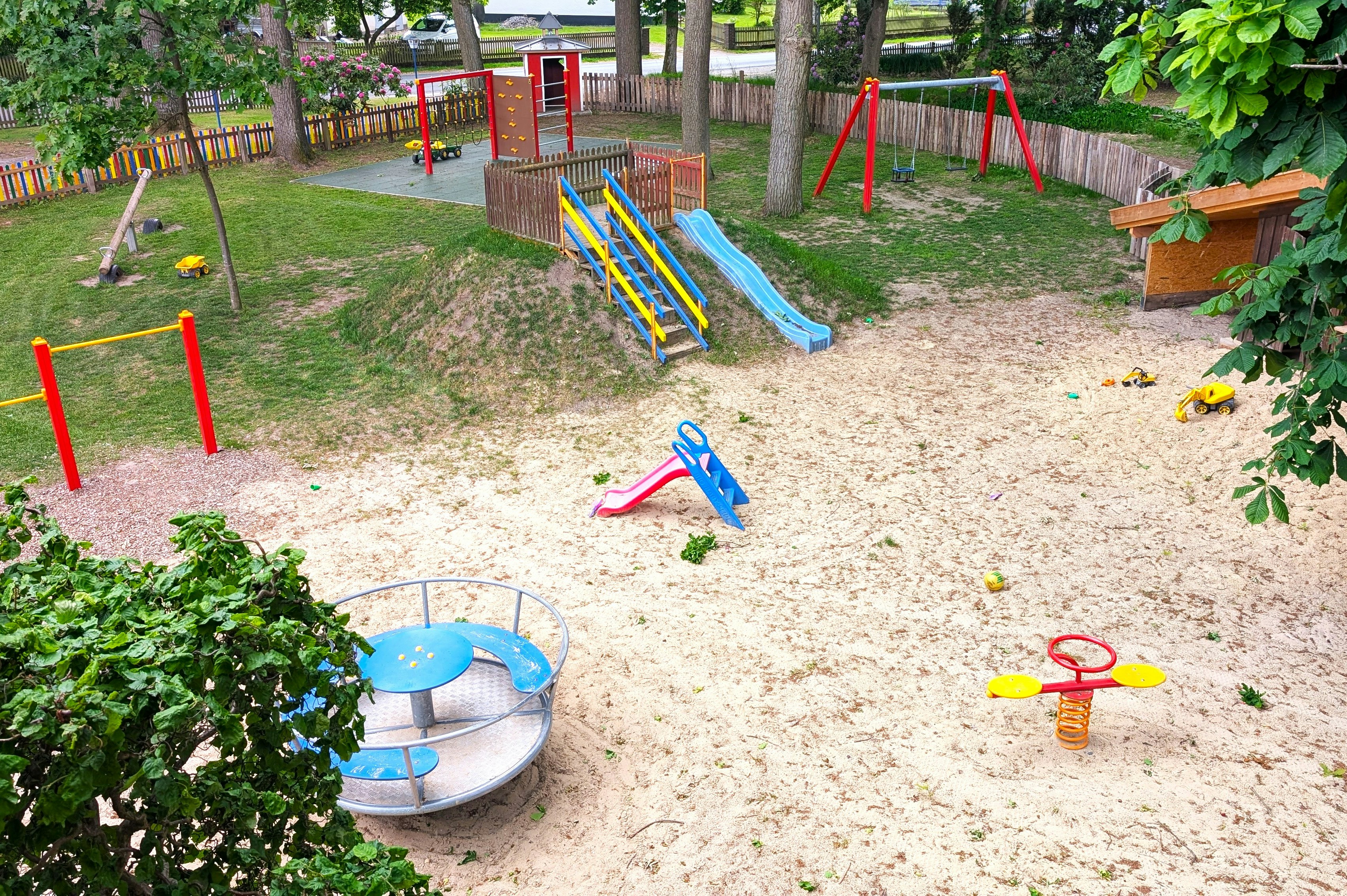 Meyerhöms Bauernstube  - Kinderspielplatz auf dem Campingplatz