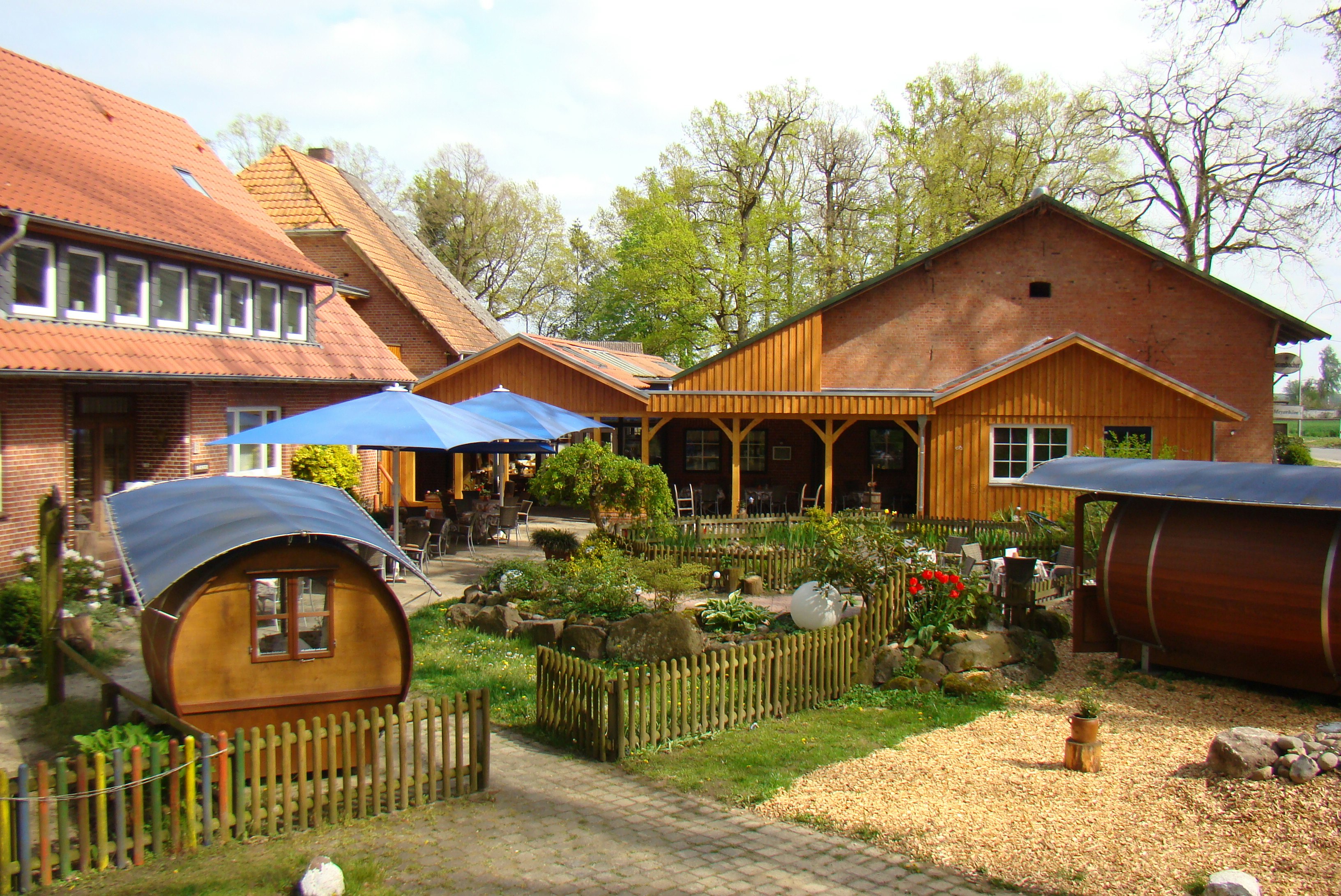 Meyerhöms Bauernstube  - Restaurant mit Terrasse auf dem Campingplatz