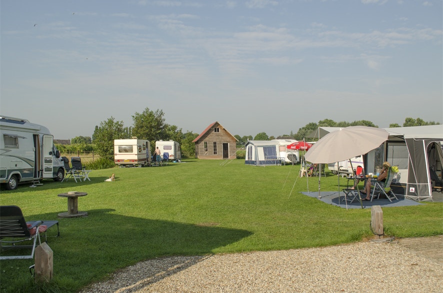 Mini Camping Moleneind - Standplatzwiese auf dem Campingplatz