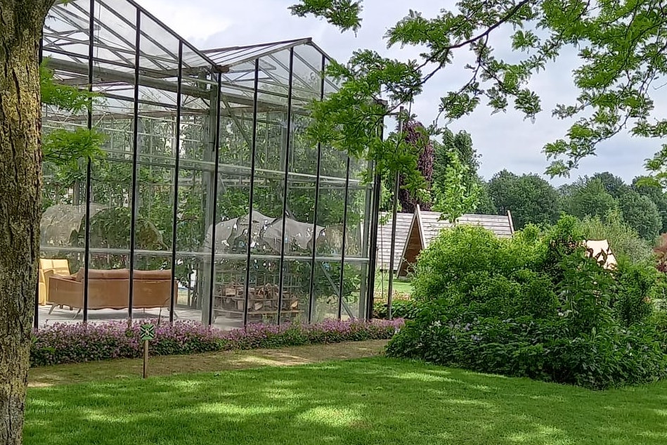 Minicamping Achterhoeks Goed - Gewächshaus auf dem Campingplatz