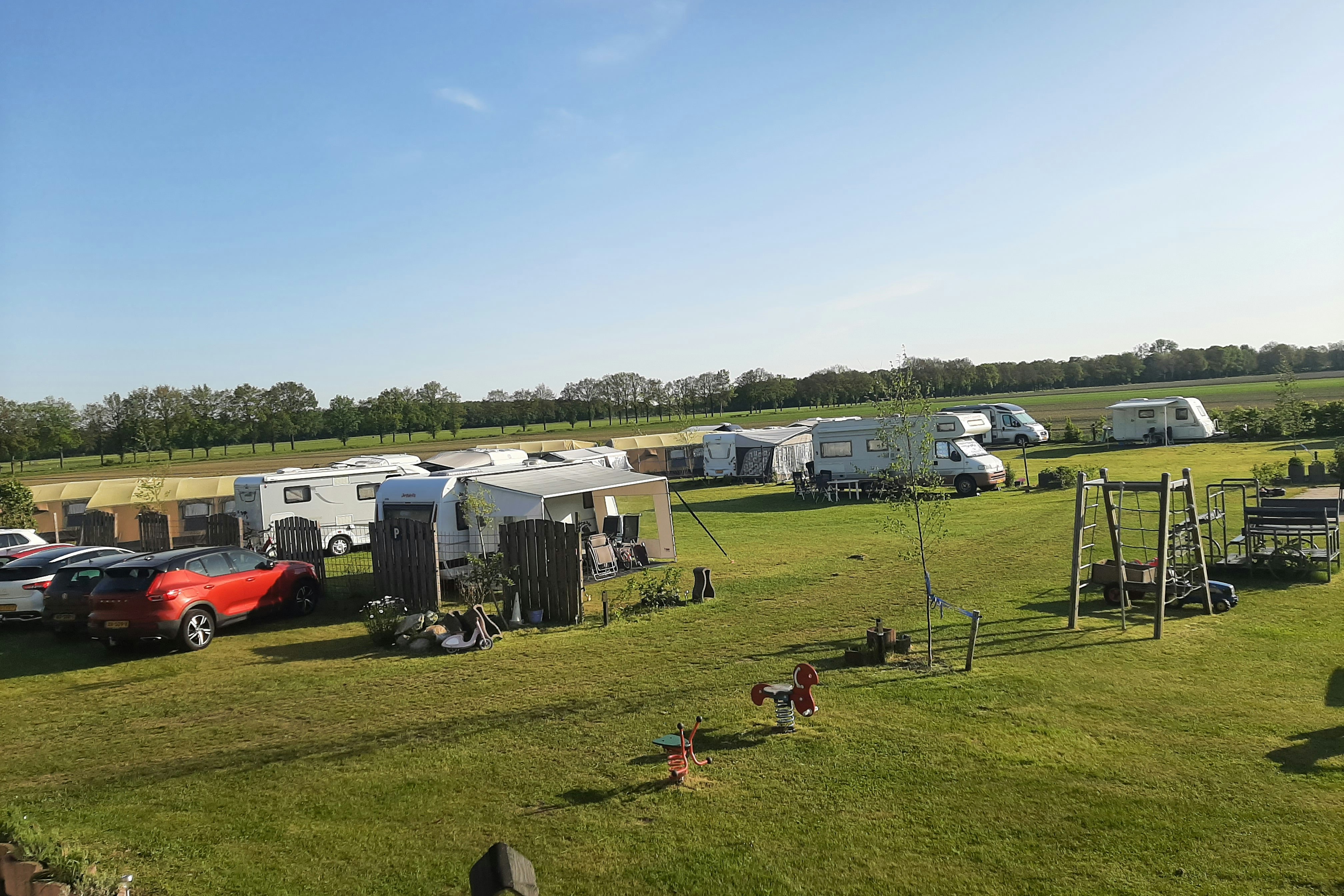 Minicamping Aelderveen  - Stellplätze auf dem Campingplatz
