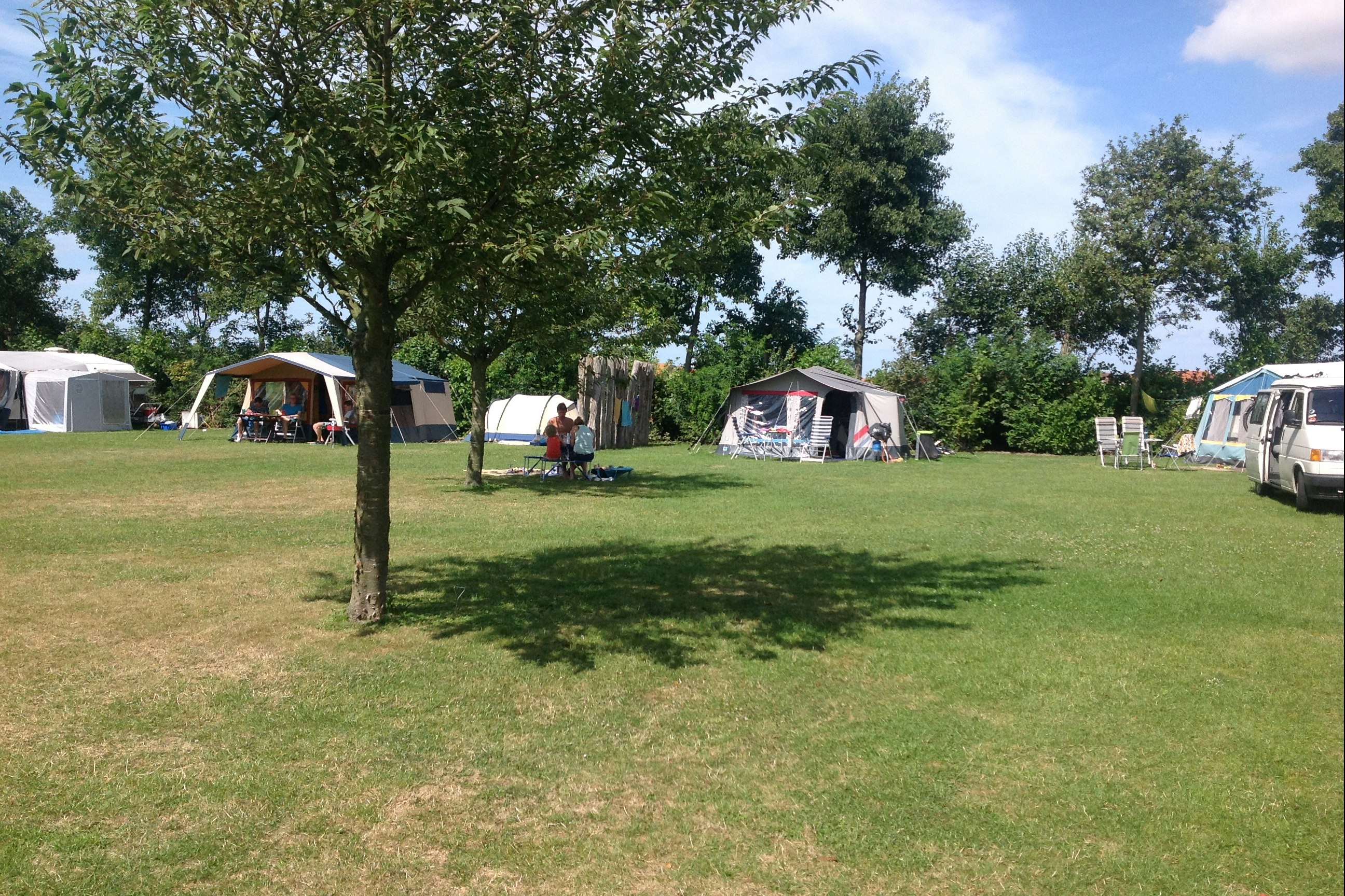 Minicamping Biggekerke - Standplätze auf dem Campingplatz