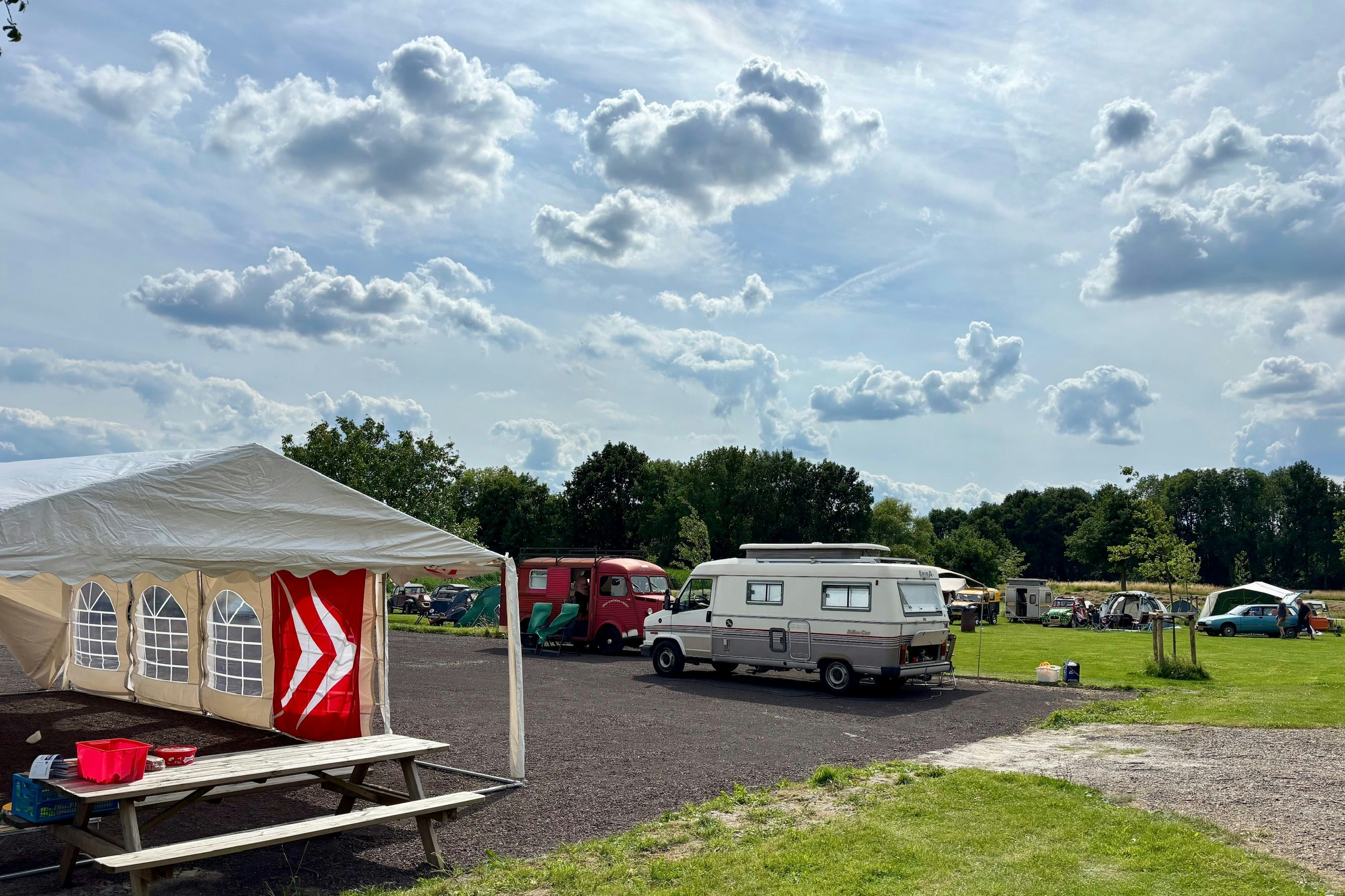 Hoeve Witteborg - Standplätze auf dem Campingplatz