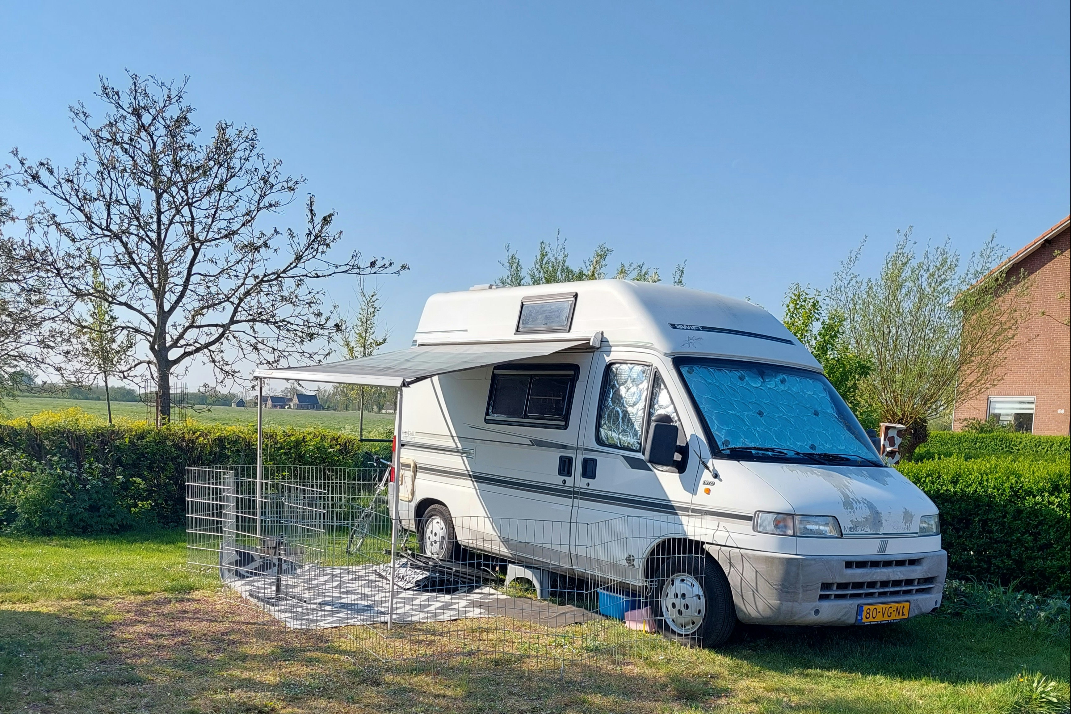 Minicamping Boerderij Hazenveld - Stellplatz auf dem Campingplatz-