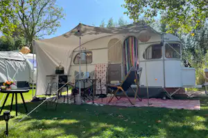 Minicamping d'Abeele - Standplätze auf dem Campingplatz