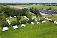 Minicamping De Felis Hoeve  - Luftaufnahme des Campingplatzes