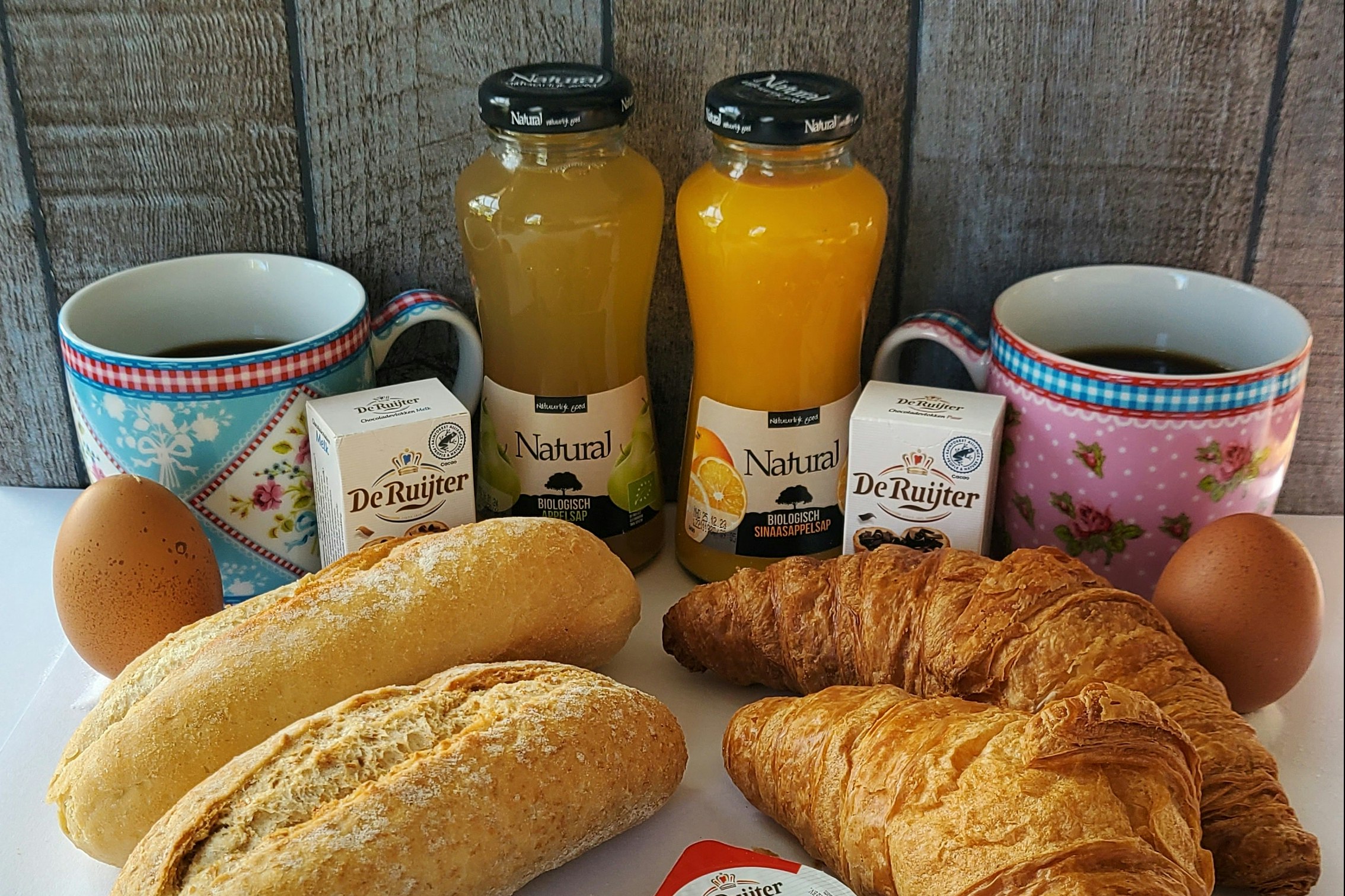 Minicamping De Grutte Earen - Frühstücksservice auf dem Campingplatz