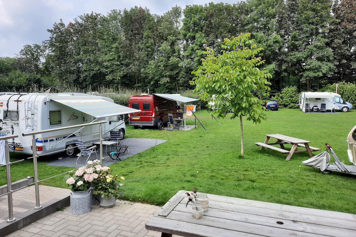 Minicamping De Loenense Brug - Stellplätze im Grünen auf dem Campingplatz