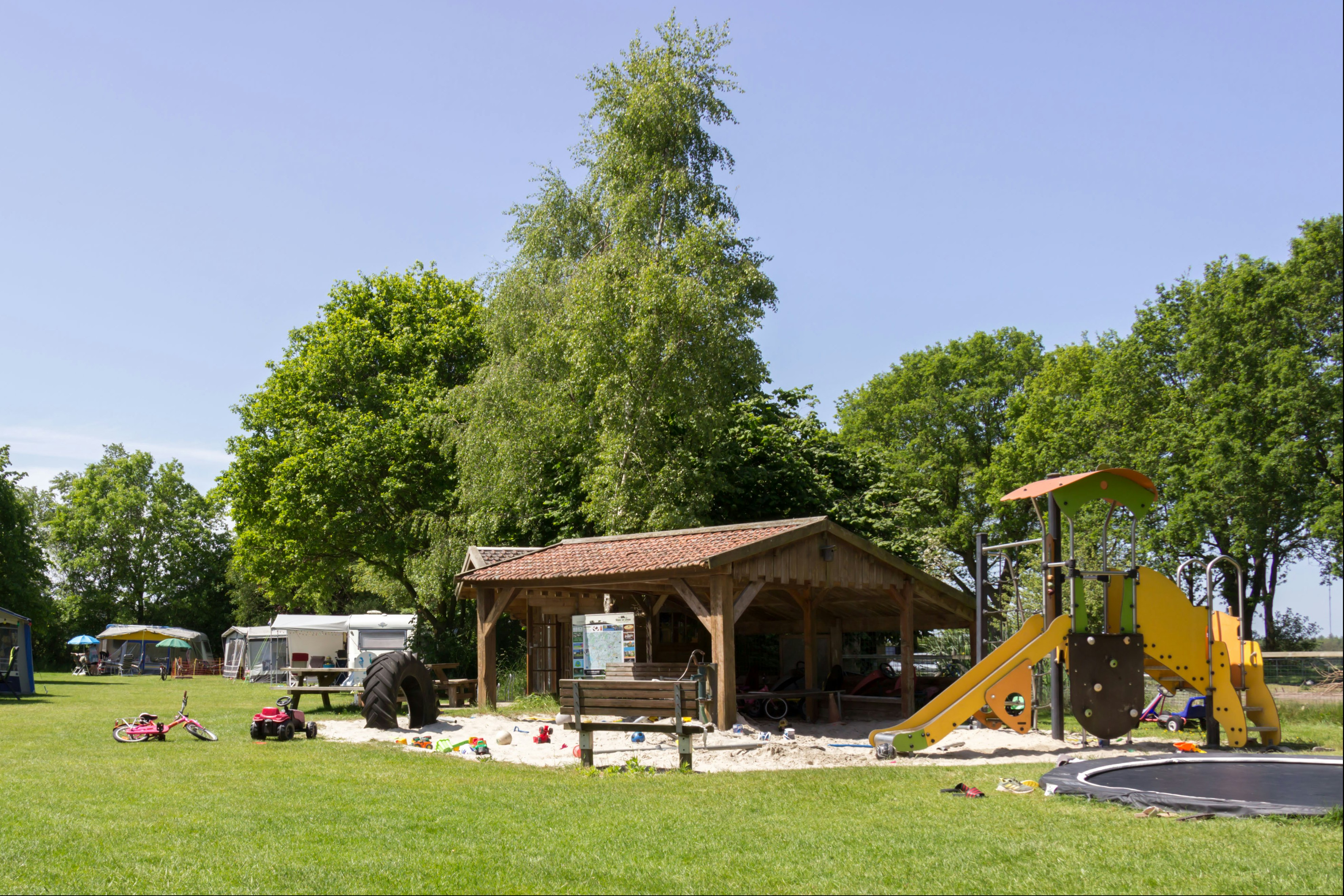 Minicamping De Tuinfluiter  - Kinderspielplatz auf dem Campingplatz