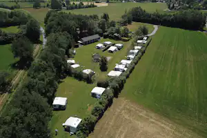 Minicamping De Veldhoek - Luftaufnahme des Campingplatzes