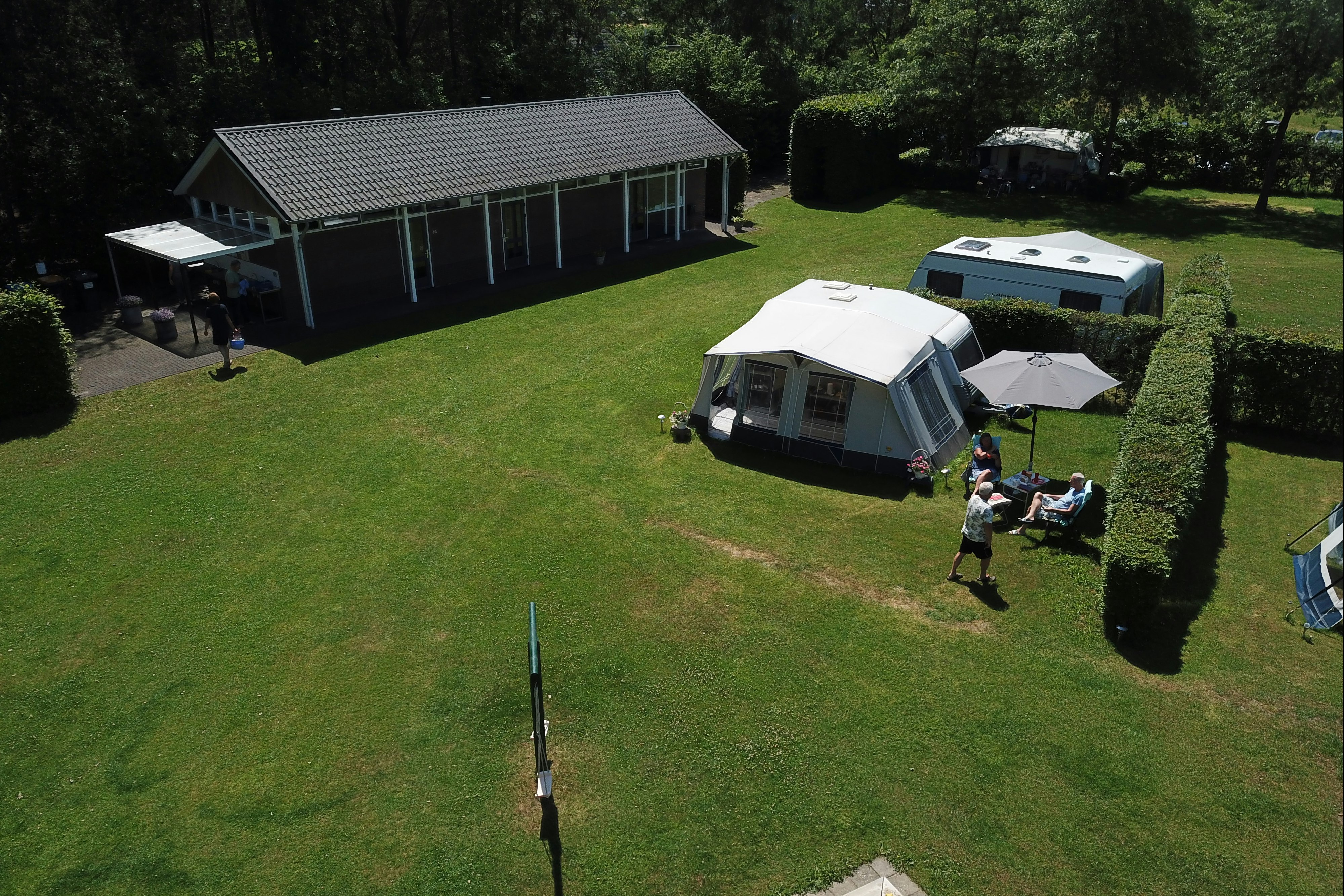 Minicamping De Veldhoek - Standplätze auf dem Campingplatz