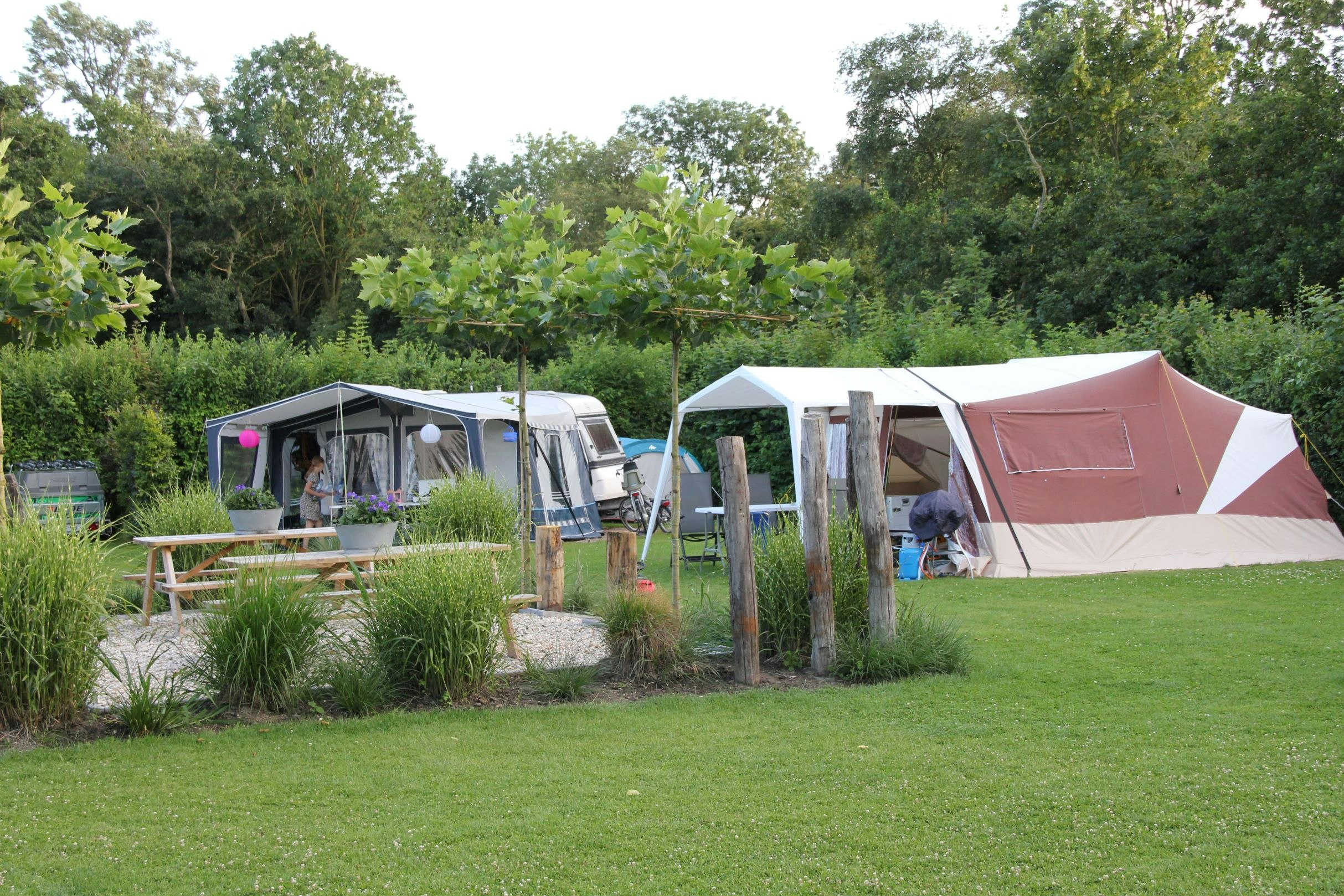 Minicamping De Vlaschaard  - Stellplätze auf dem Campingplatz