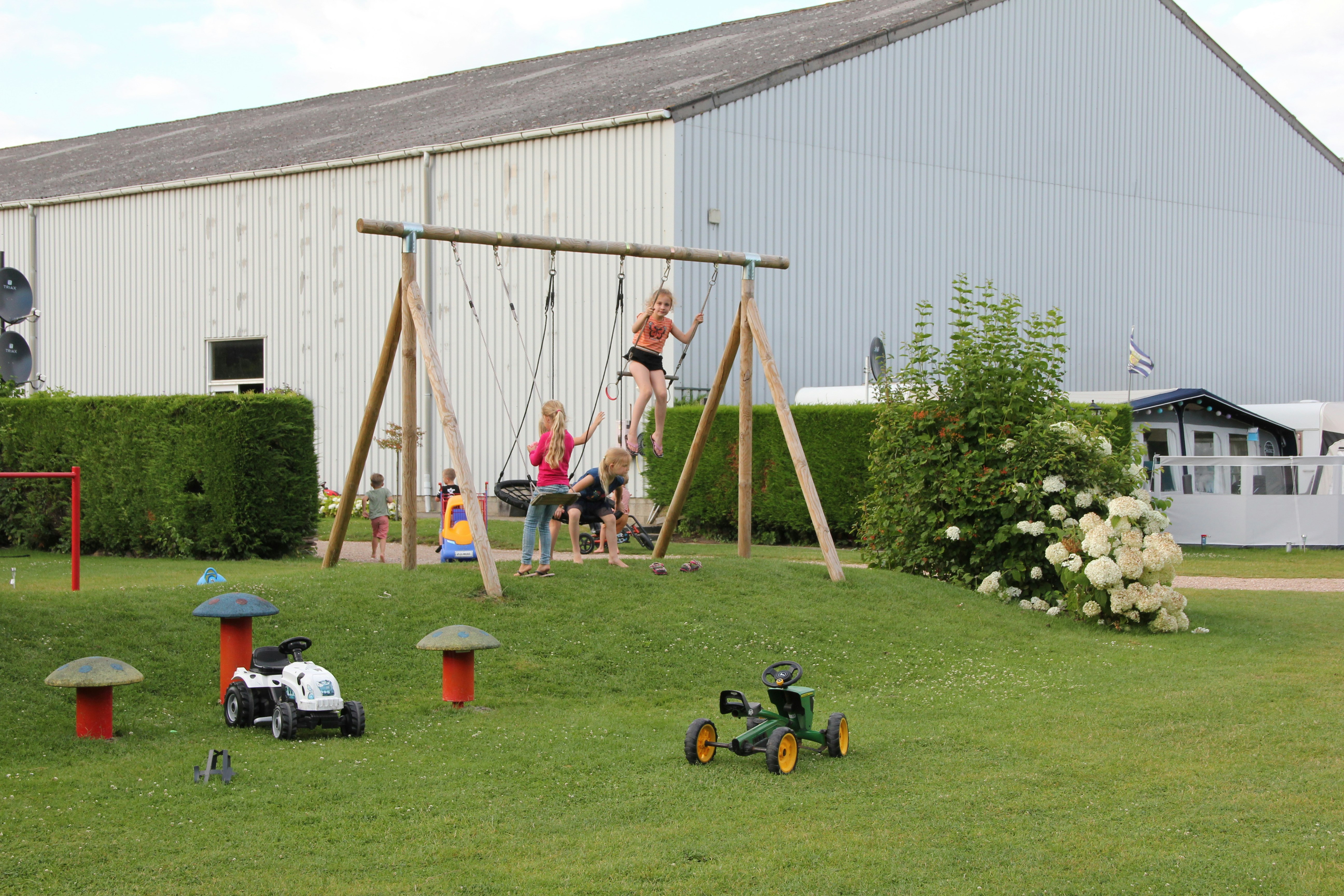 Minicamping De Vlaschaard - Kinderspielplatz auf dem Campingplatz