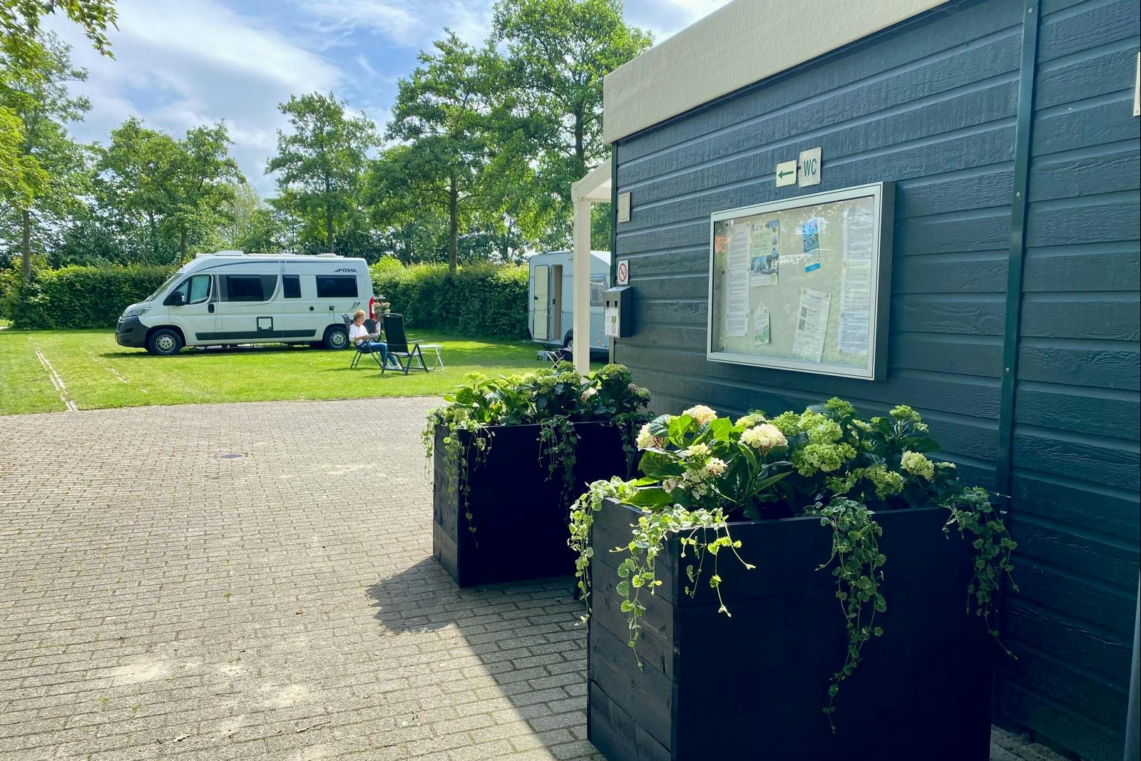 Minicamping Groenhil - Standplätze auf dem Campingplatz