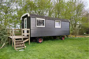 Minicamping Hendriks Wijkje - Mobilheim auf dem Campingplatz