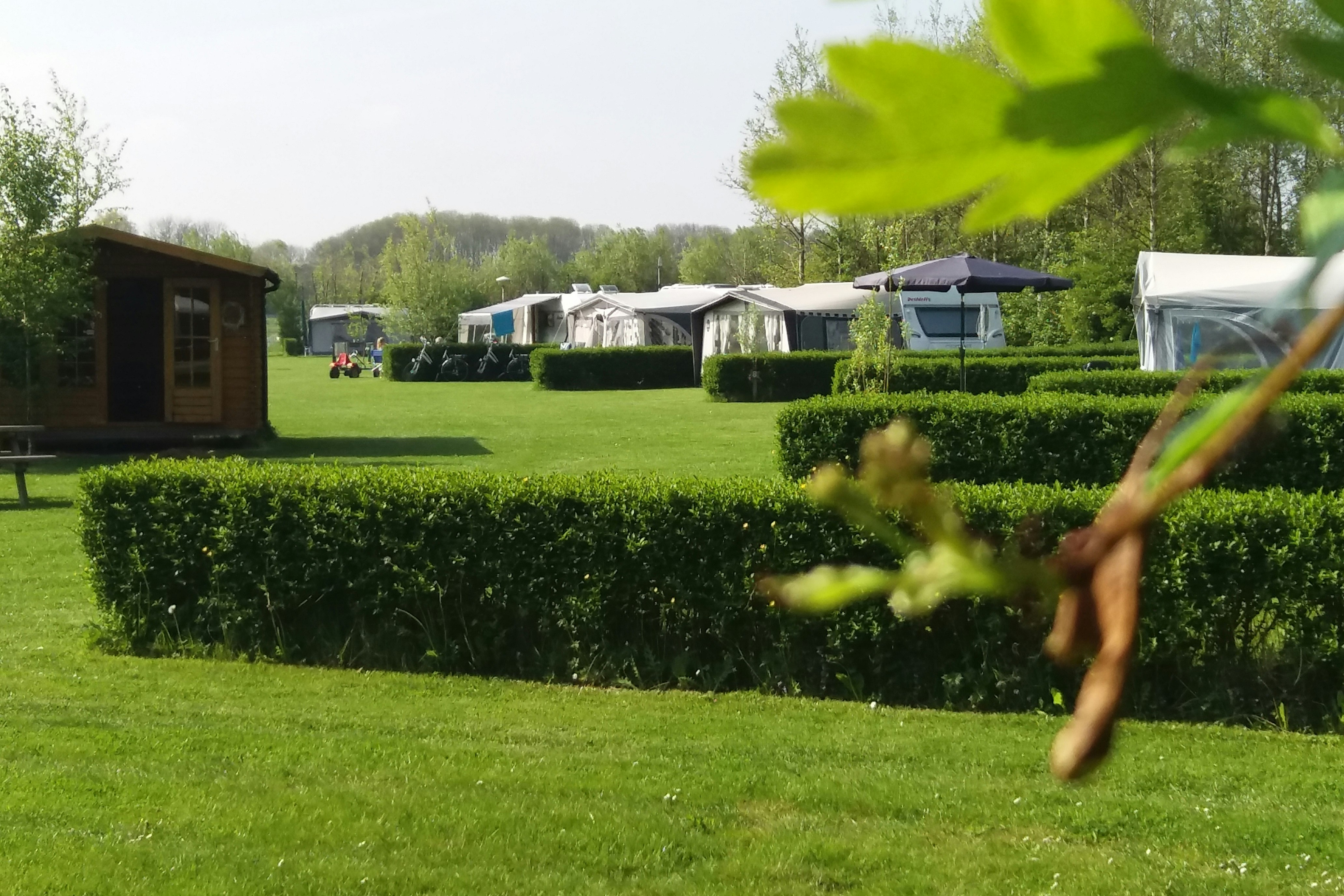 Minicamping Het Twiskerveld - Wohnmobil- und Wohnwagenstandplätze auf der Wiese