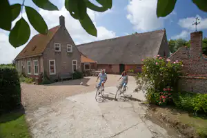 Minicamping & Kloostertuin Werendijke - Fahrrad Fahrer