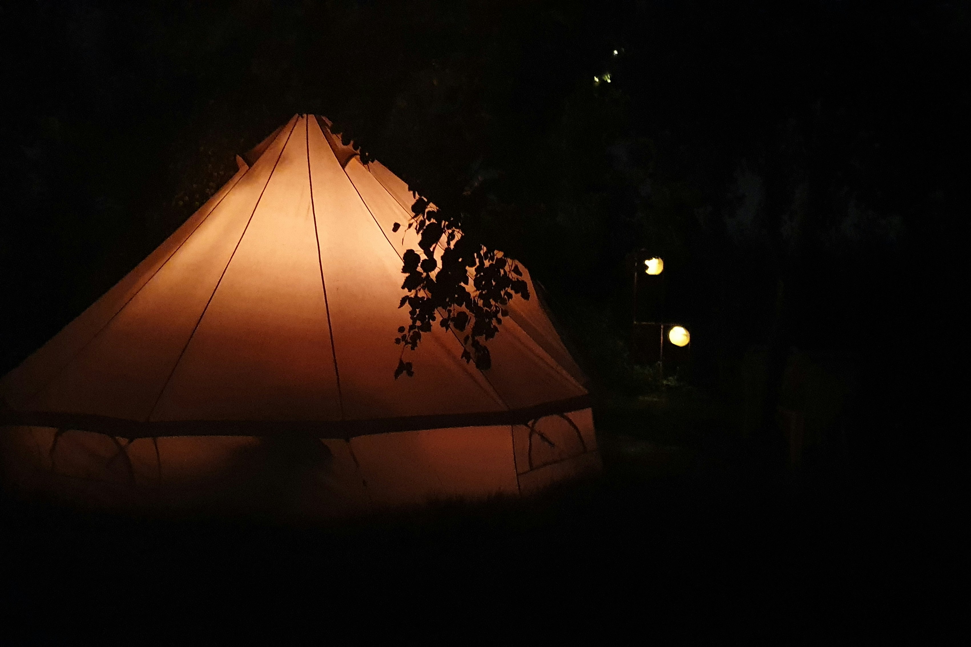 Minicamping Mortels Buiten