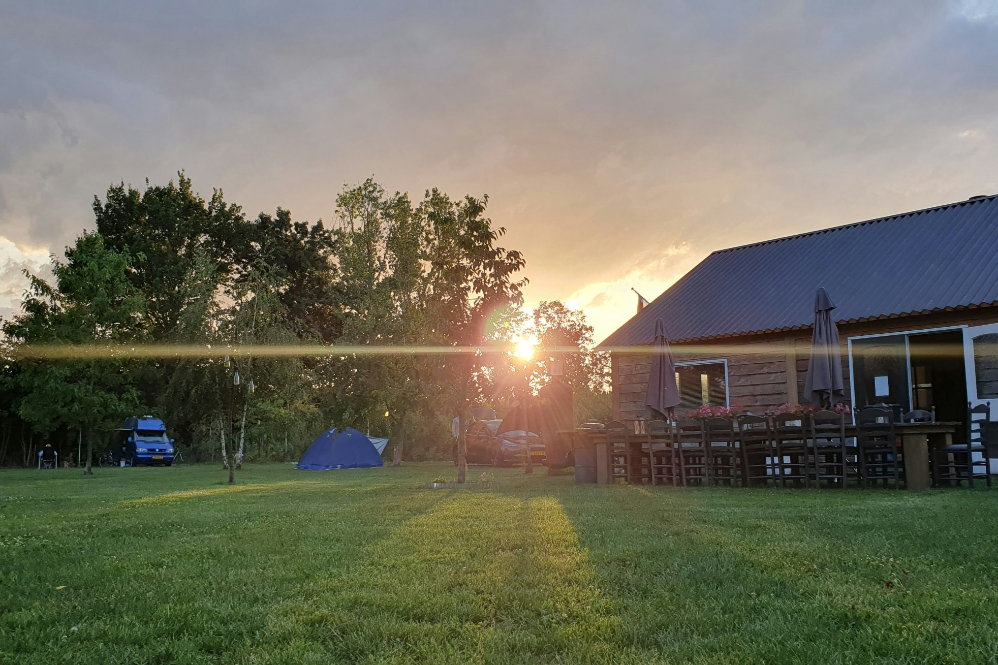 Minicamping Mortels Buiten