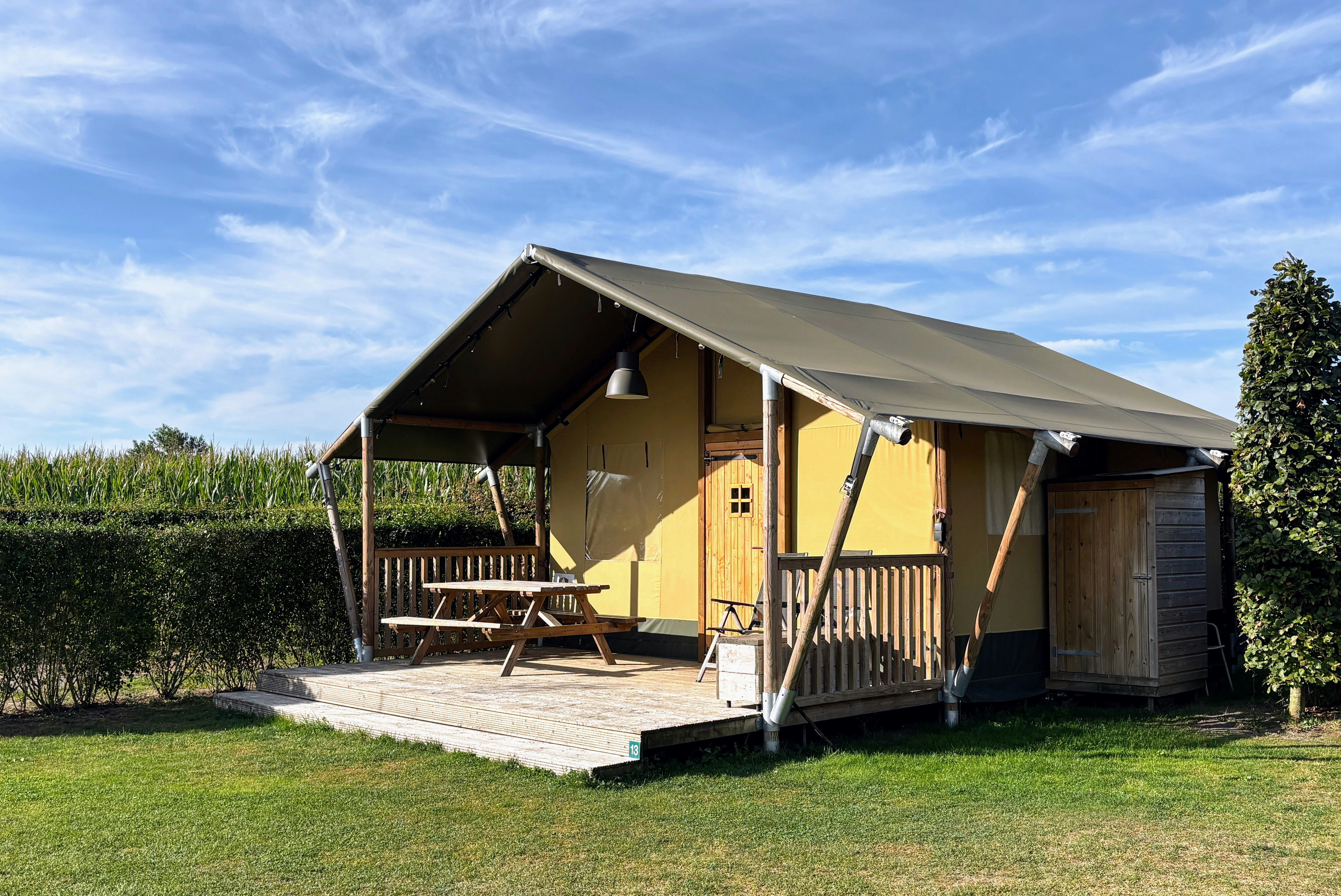 Minicamping Petit013 - Glamping-Zelt auf dem Campingplatz