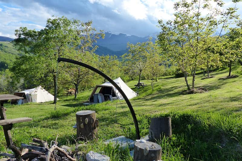 Minicamping Rocca di Sotto - Campingplatz mit Grillstelle