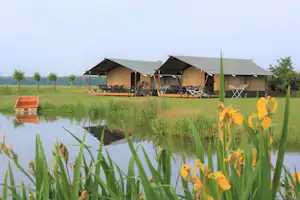Minicamping Schotererf - Glamping-Zelte auf dem Campingplatz