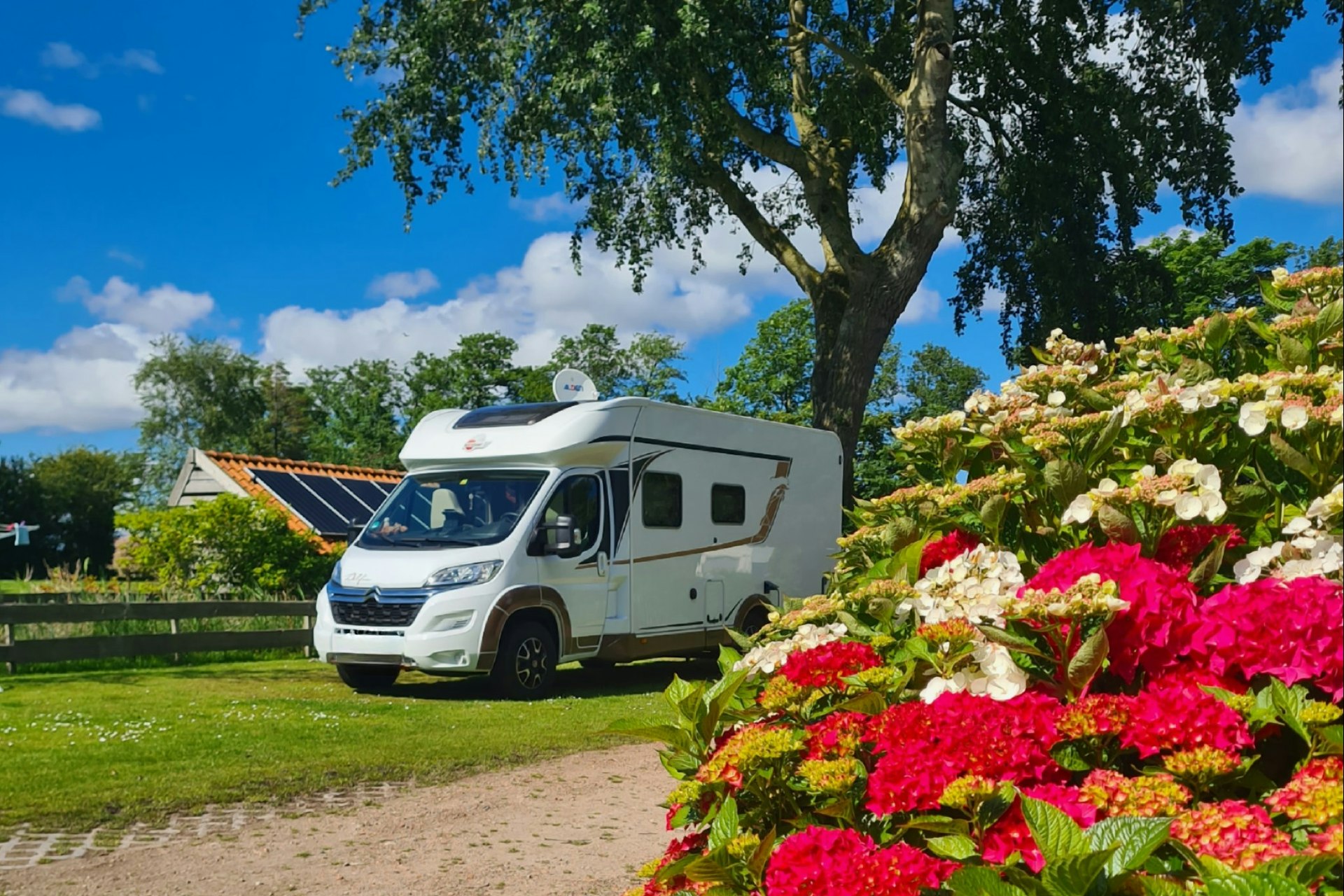 Charme Camping `t Bullekroffie - Standplätze auf dem Campingplatz