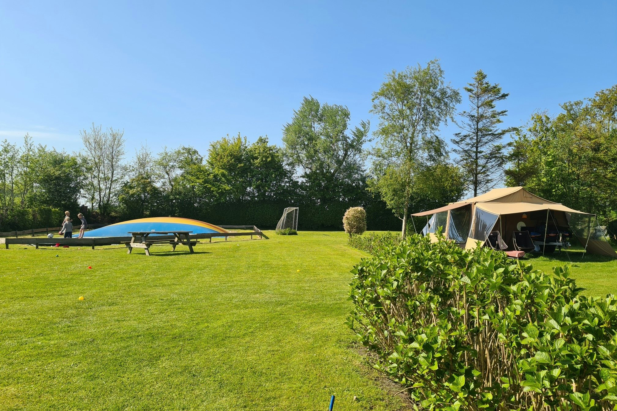 Minicamping 't Bullekroffie - Standplätze auf dem Campingplatz