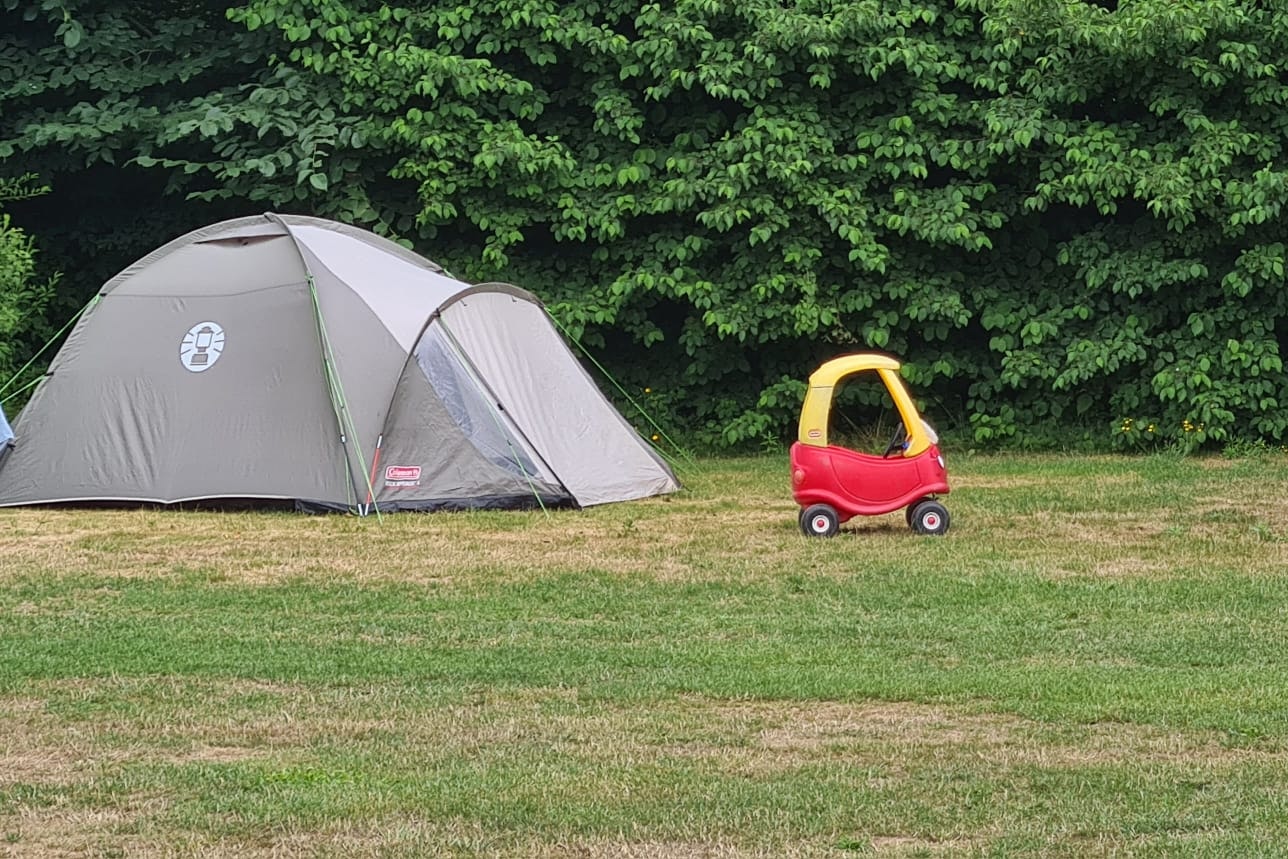 Minicamping Ut Paradèske - Zeltplatz auf dem Campingplatz
