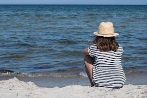 Møn Strandcamping - Ulvshale - Camper am Strand vom Campingplatz