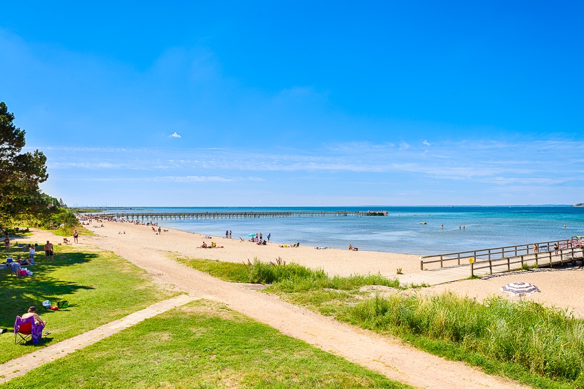 Mötesplats Borstahusen  - Campingplatz mit Strand an der Ostsee